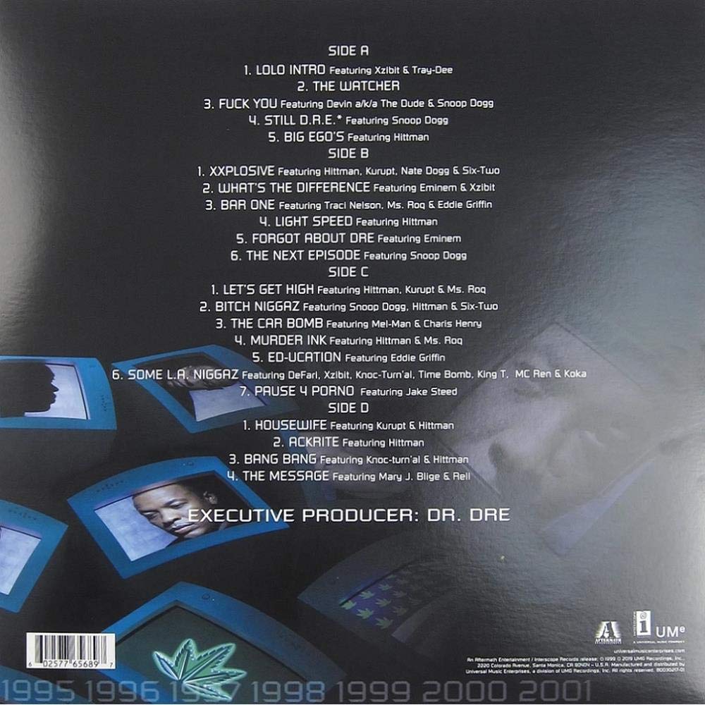 Dr Dre 2001 Vinyl