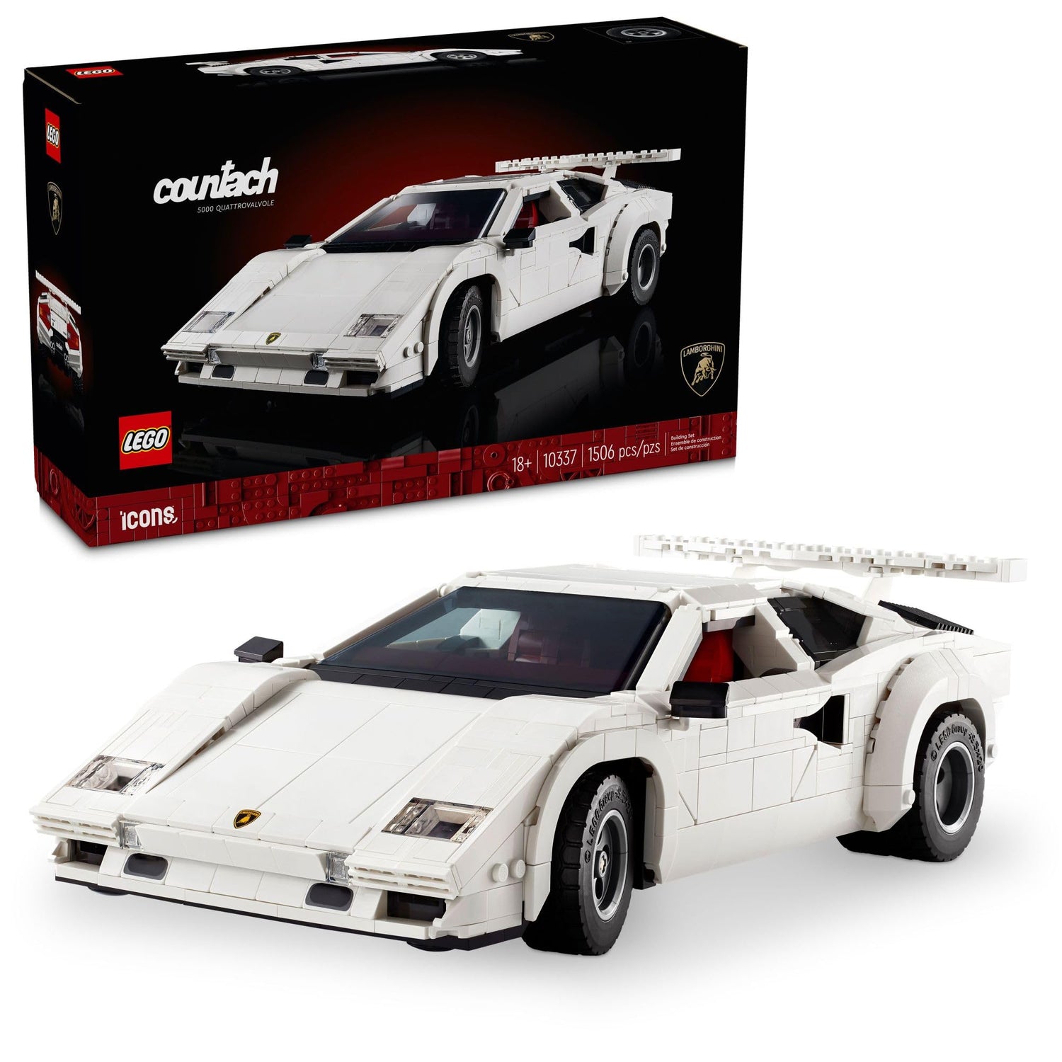LEGO Icons Lamborghini Countach 5000