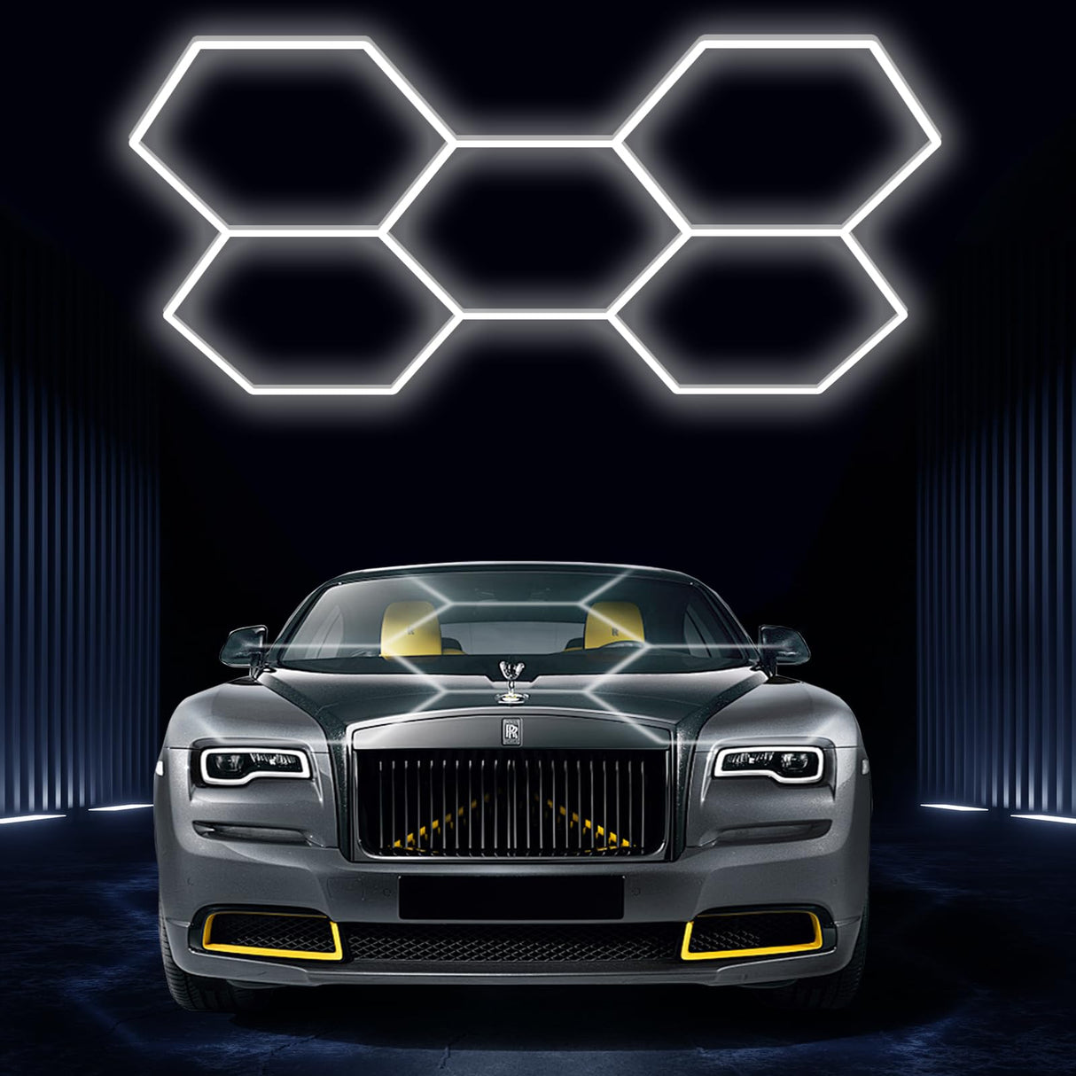 Wanzvisk Hexagon Led Lights for Garage