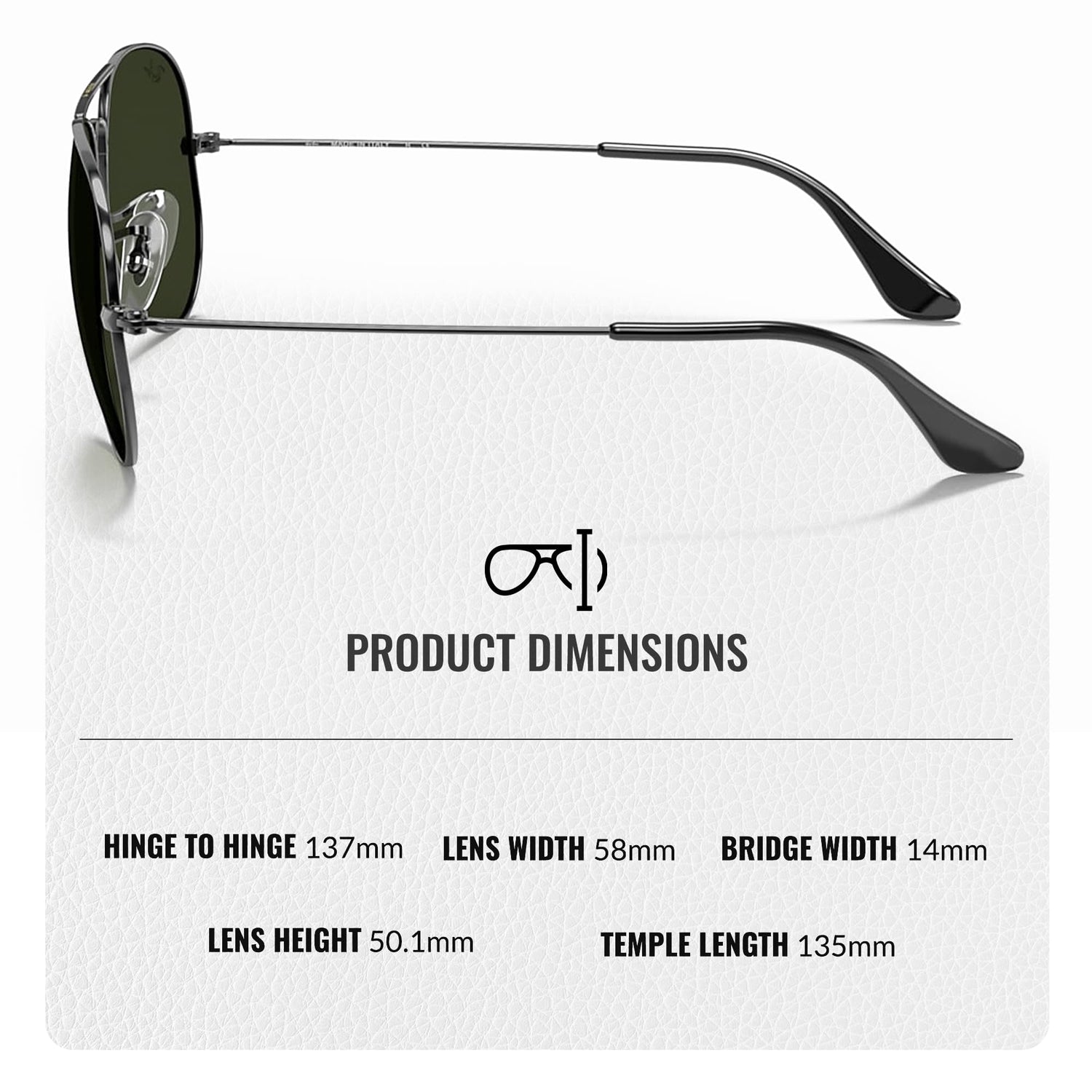 Ray-Ban RB3025 Aviators - Iconic. Untouchable.