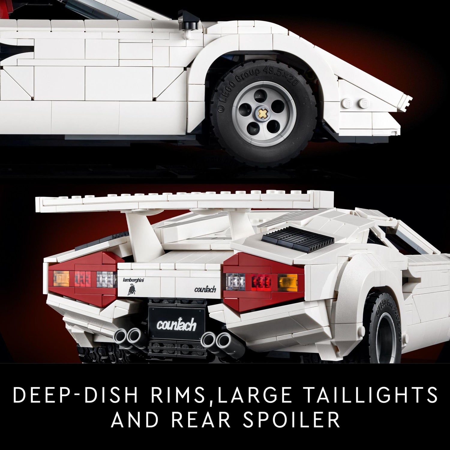LEGO Icons Lamborghini Countach 5000