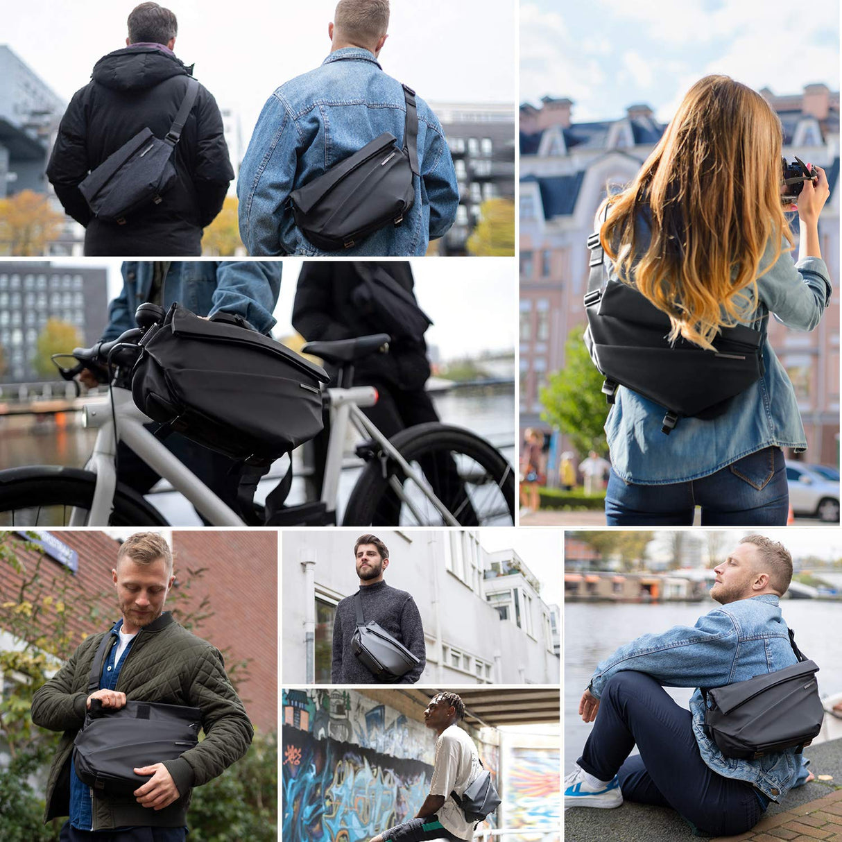 NIID Sling Bag - Waterproof. Expandable. Next-Level.