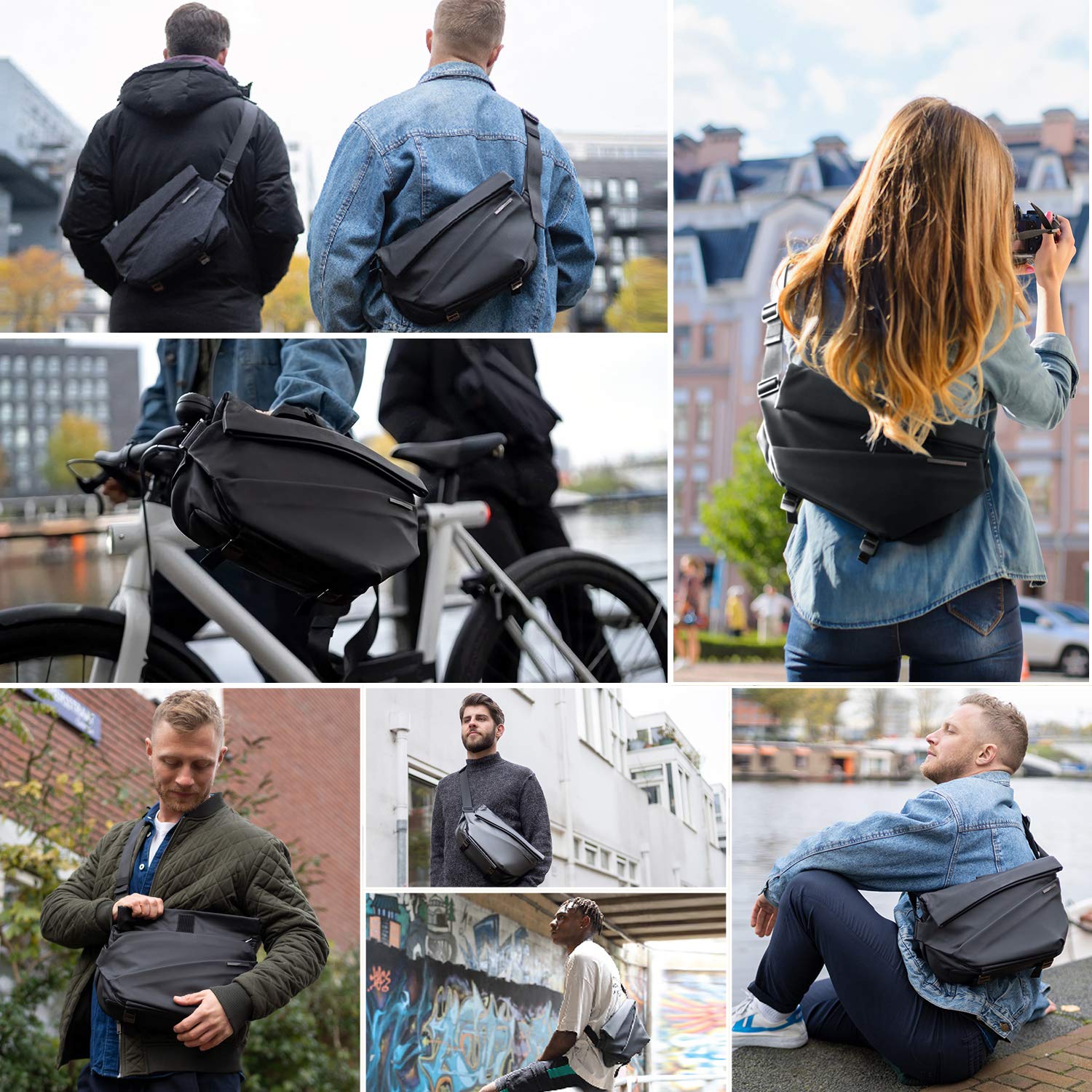 NIID Sling Bag - Waterproof. Expandable. Next-Level.