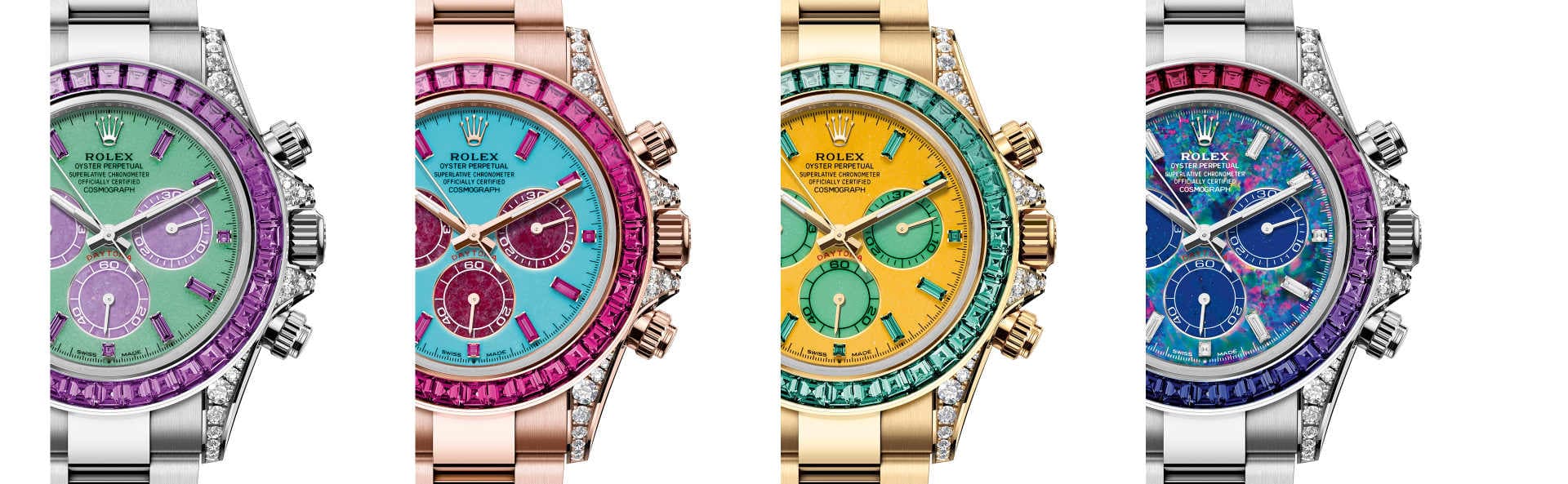 Rolex’s Four Seasons Daytonas Turn the Colour All the Way Up