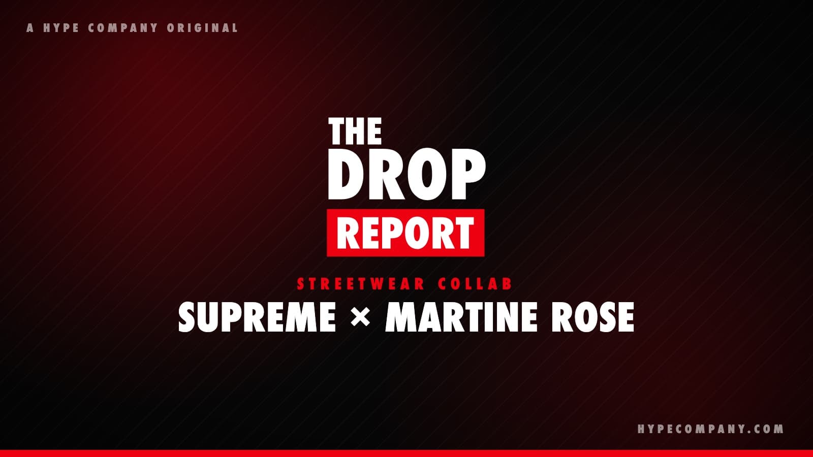 Supreme x Martine Rose Is Out, and Mike Tyson Is on the Dunk