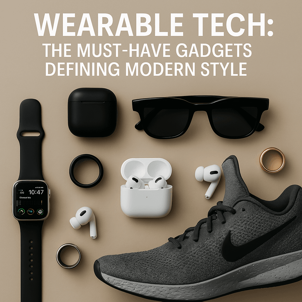 Wearable Tech: The Must-Have Gadgets Defining Modern Style