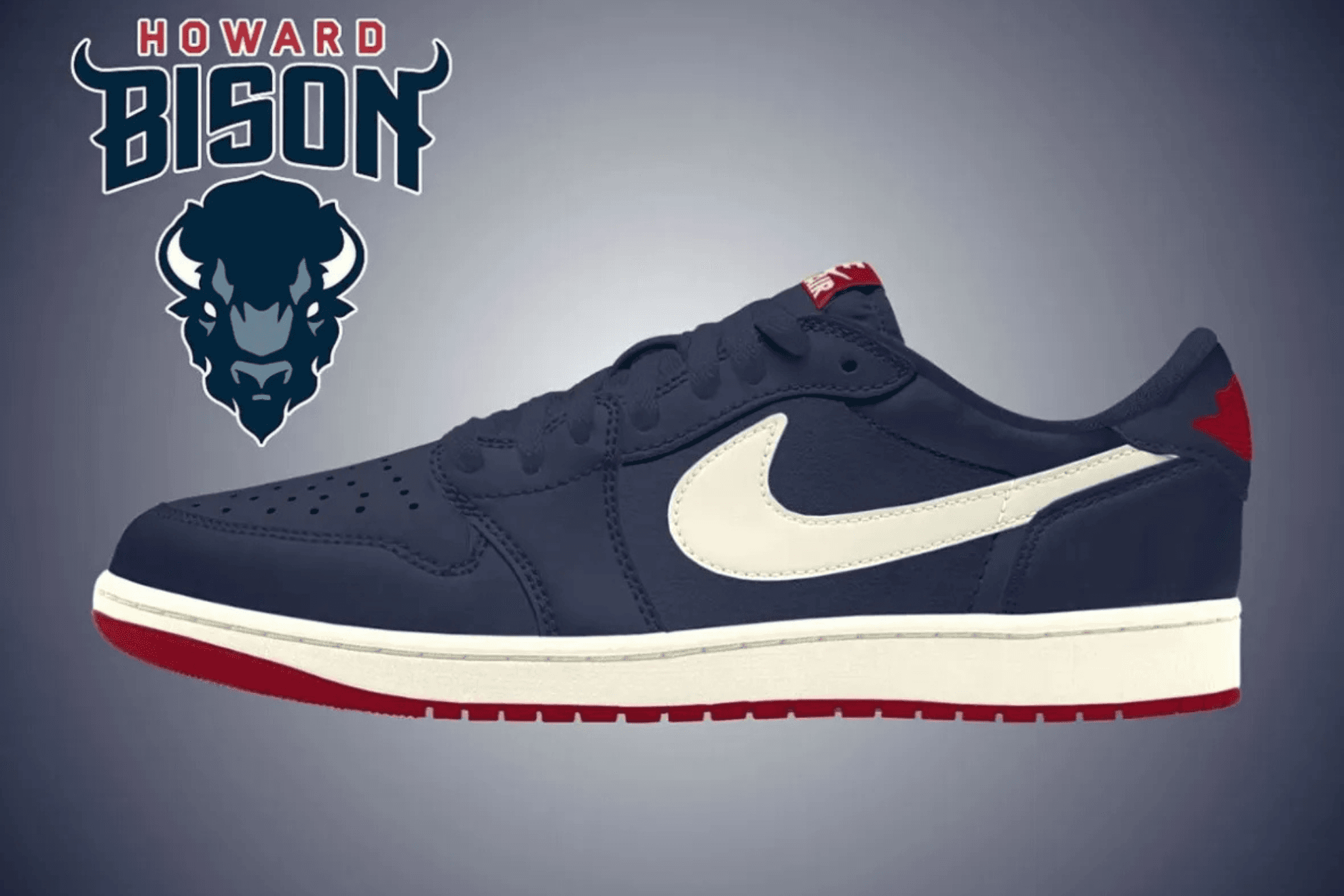 Air Jordan 1 Low OG "Howard University"
