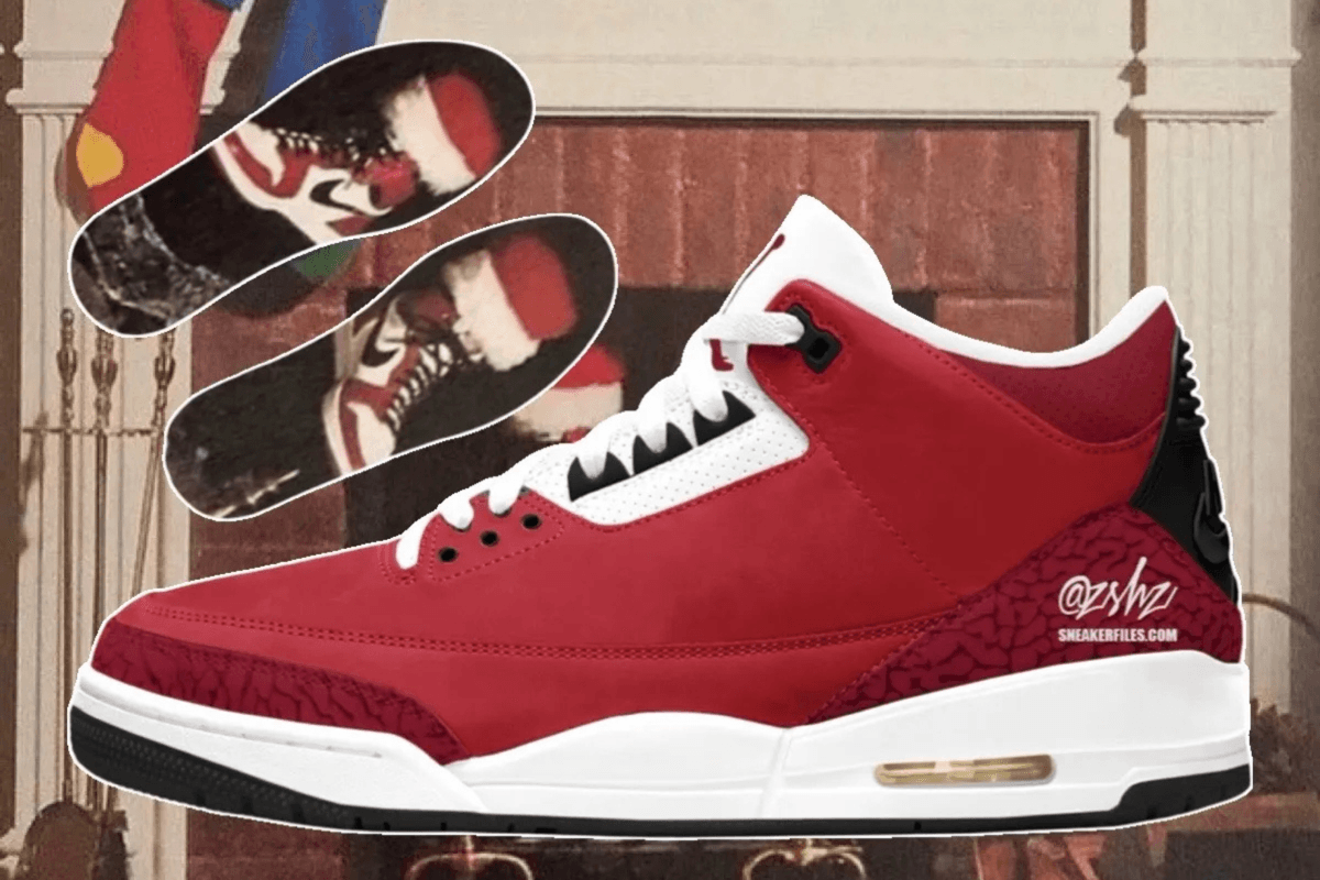 Air Jordan 3 "Santa"