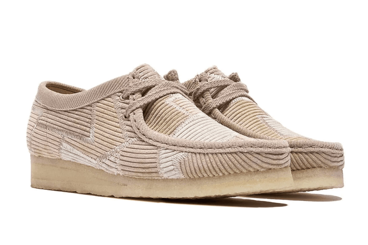 Aleali May x Clarks Wallabee "Beige Combi"