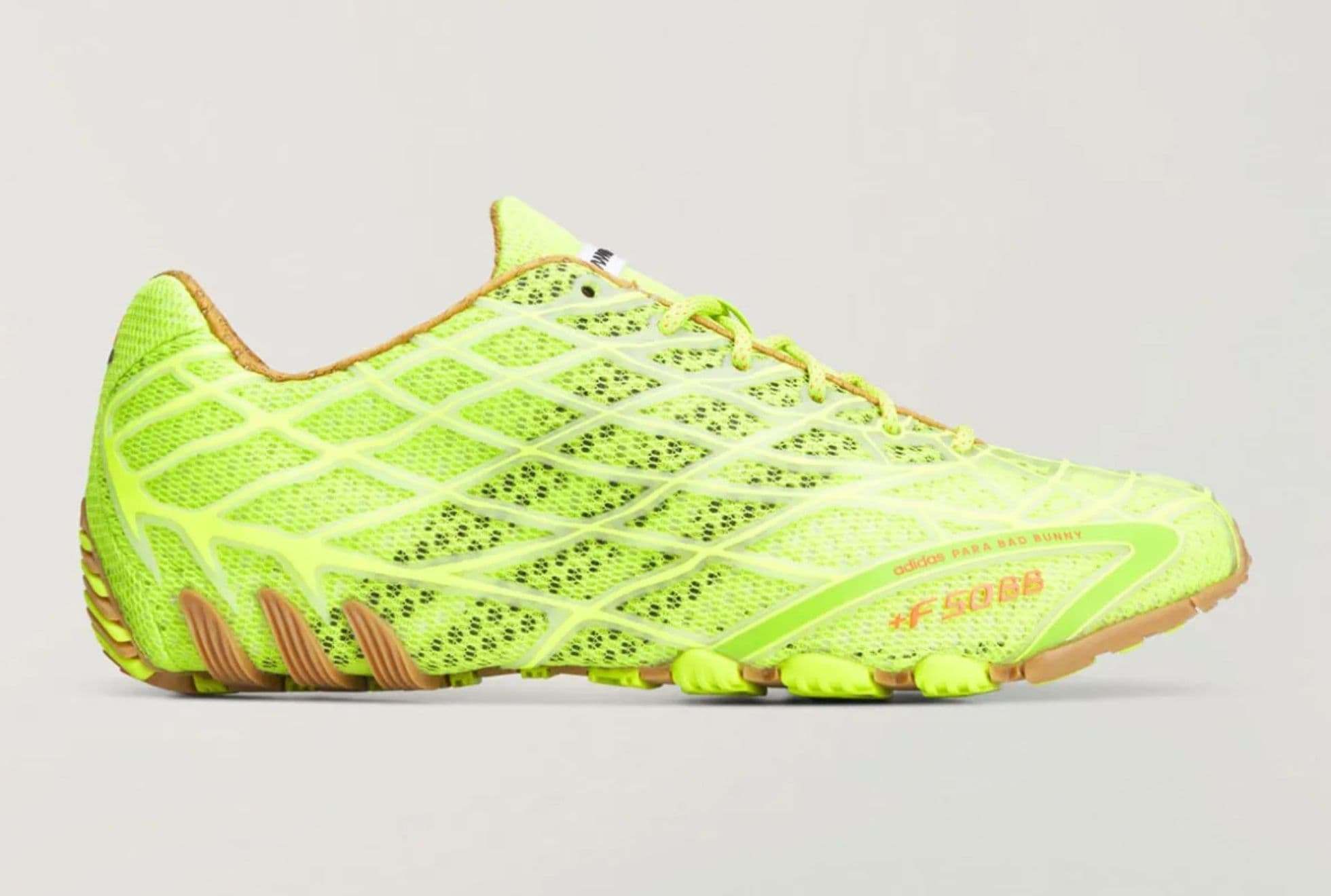 Bad Bunny x adidas F50 Ghost Sprint "Solar Slime"