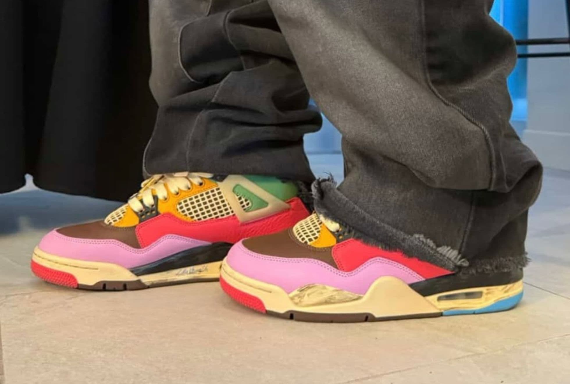 J Balvin x Air Jordan 4 "Multi-Colour"