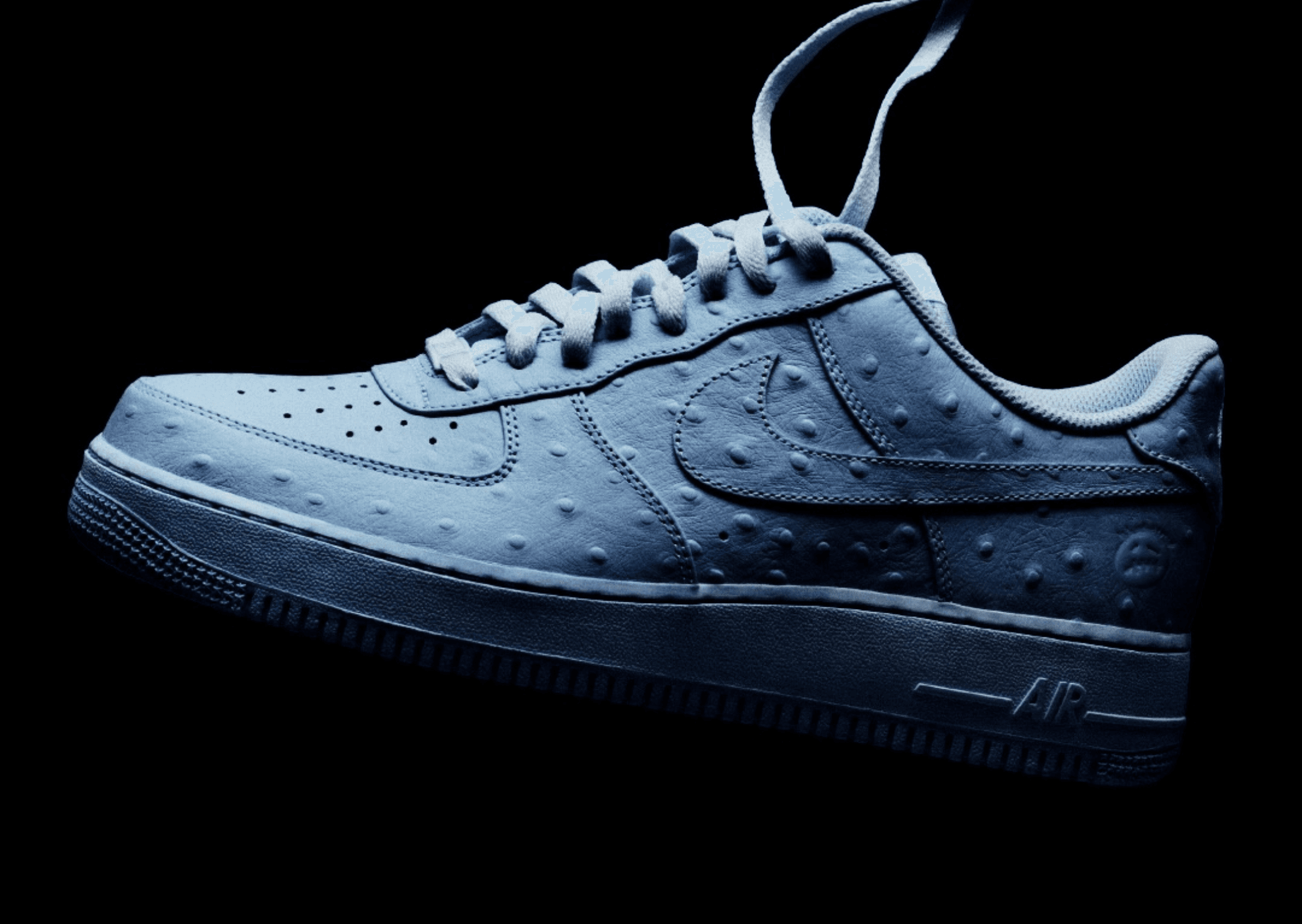 Travis Scott’s Nike Air Force 1 “Ice Blue” Gets Surprise NYC Release
