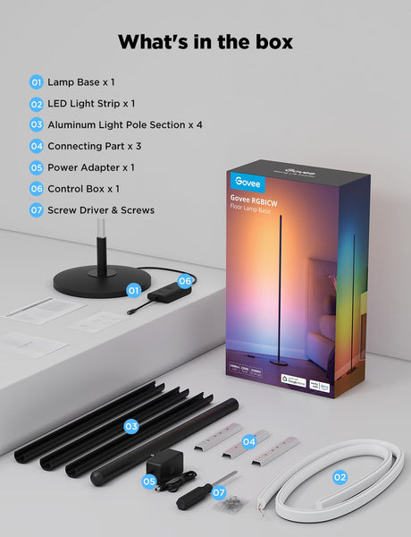 Govee RGBIC Floor Lamp