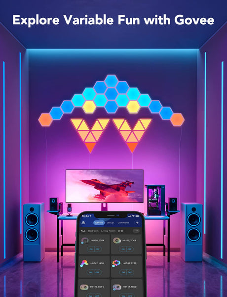 Govee Glide Hexa Light Panels